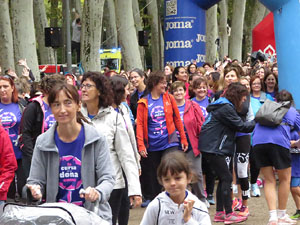 Cursa de la Dona 2018. Concentraci&oacute; i sortida del Parc de la Devesa, cursa pels carrers de Girona i arribada a la Copa