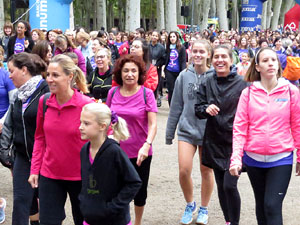 Cursa de la Dona 2018. Concentraci&oacute; i sortida del Parc de la Devesa, cursa pels carrers de Girona i arribada a la Copa