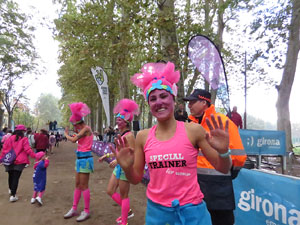 Cursa de la Dona 2018. Concentraci&oacute; i sortida del Parc de la Devesa, cursa pels carrers de Girona i arribada a la Copa