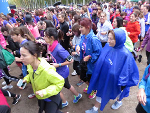 Cursa de la Dona 2018. Concentraci&oacute; i sortida del Parc de la Devesa, cursa pels carrers de Girona i arribada a la Copa
