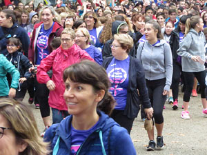 Cursa de la Dona 2018. Concentraci&oacute; i sortida del Parc de la Devesa, cursa pels carrers de Girona i arribada a la Copa