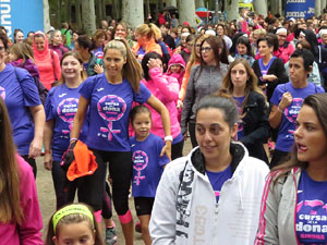 Cursa de la Dona 2018. Concentraci&oacute; i sortida del Parc de la Devesa, cursa pels carrers de Girona i arribada a la Copa