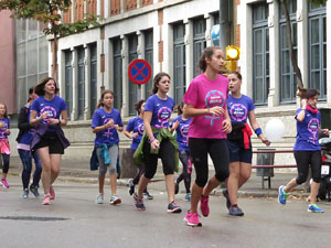 Cursa de la Dona 2018. Concentraci&oacute; i sortida del Parc de la Devesa, cursa pels carrers de Girona i arribada a la Copa