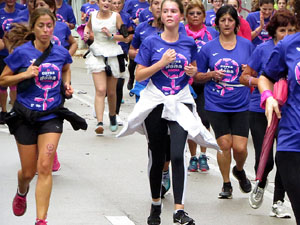 Cursa de la Dona 2018. Concentraci&oacute; i sortida del Parc de la Devesa, cursa pels carrers de Girona i arribada a la Copa
