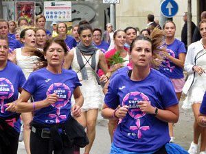 Cursa de la Dona 2018. Concentraci&oacute; i sortida del Parc de la Devesa, cursa pels carrers de Girona i arribada a la Copa