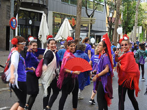 Cursa de la Dona 2018. Concentraci&oacute; i sortida del Parc de la Devesa, cursa pels carrers de Girona i arribada a la Copa