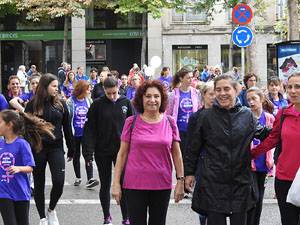 Cursa de la Dona 2018. Concentraci&oacute; i sortida del Parc de la Devesa, cursa pels carrers de Girona i arribada a la Copa