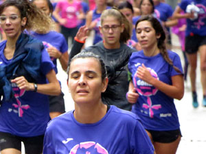 Cursa de la Dona 2018. Concentraci&oacute; i sortida del Parc de la Devesa, cursa pels carrers de Girona i arribada a la Copa