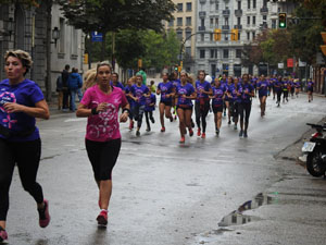 Cursa de la Dona 2018. Concentraci&oacute; i sortida del Parc de la Devesa, cursa pels carrers de Girona i arribada a la Copa