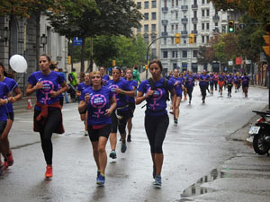 Cursa de la Dona 2018. Concentraci&oacute; i sortida del Parc de la Devesa, cursa pels carrers de Girona i arribada a la Copa