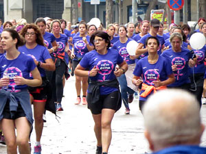 Cursa de la Dona 2018. Concentraci&oacute; i sortida del Parc de la Devesa, cursa pels carrers de Girona i arribada a la Copa