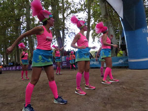 Cursa de la Dona 2018. Concentraci&oacute; i sortida del Parc de la Devesa, cursa pels carrers de Girona i arribada a la Copa