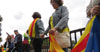 Cadena humana 'Fem-ne Via'