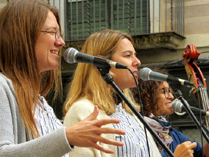 Festa Major dels 4 rius 2018. Vermut musical a la pla&ccedil;a del Vi amb Les Anxovetes