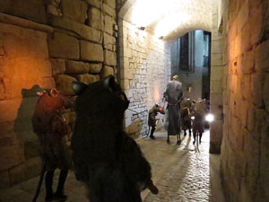 Fires 2018. La Beatufarra, descens del Beatusaure per les escales de la Catedral de Girona