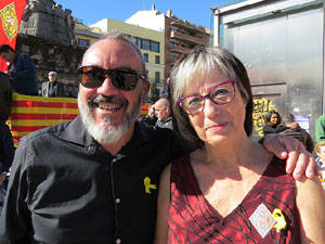 78&egrave; concurs de Colles Sardanistes amb la cobla Ciutat de Girona a la pla&ccedil;a de Francesc Calvet i Rubalcaba