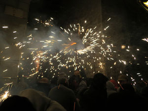 Fires 2018. El correfoc amb els Diables de l'Onyar