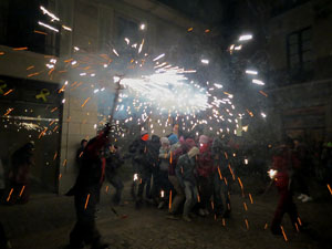 Fires 2018. El correfoc amb els Diables de l'Onyar