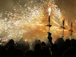 Fires 2018. El correfoc amb els Diables de l'Onyar