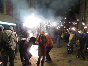 Fires 2018. Correfoc dels Trons de l'Onyar