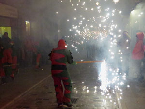 Fires 2018. Correfoc dels Trons de l'Onyar