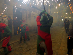 Fires 2018. Correfoc dels Trons de l'Onyar