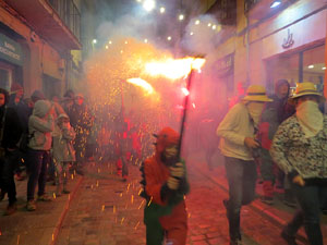 Fires 2018. Correfoc dels Trons de l'Onyar