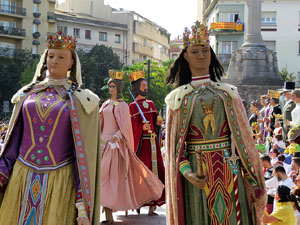 Fires 2018. 37a. Trobada de Gegants de Fires de Sant Narc&iacute;s. La ballada