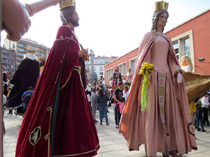 Fires 2018. 37a. Trobada de Gegants de Fires de Sant Narc&iacute;s. La ballada
