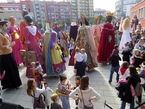 Fires 2018. 37a. Trobada de Gegants de Fires de Sant Narc&iacute;s. La ballada