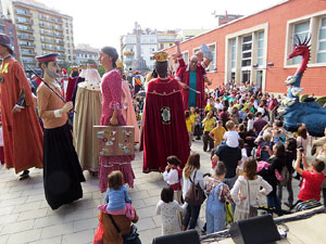 Fires 2018. 37a. Trobada de Gegants de Fires de Sant Narc&iacute;s. La ballada