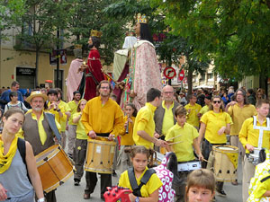 Fires 2018. 37a. Trobada de Gegants de Fires de Sant Narc&iacute;s. La cercavila