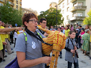 Fires 2018. 37a. Trobada de Gegants de Fires de Sant Narc&iacute;s. La cercavila