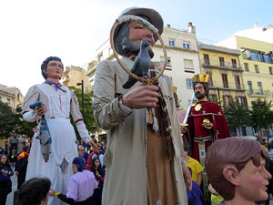 Fires 2018. 37a. Trobada de Gegants de Fires de Sant Narc&iacute;s. La cercavila