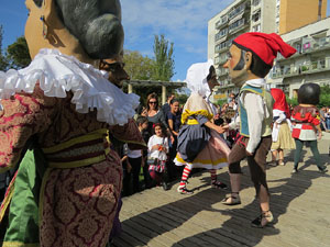 Fires 2018. 37a. Trobada de Gegants de Fires de Sant Narc&iacute;s. La cercavila