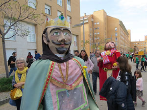 Fires 2018. 37a. Trobada de Gegants de Fires de Sant Narc&iacute;s. La cercavila
