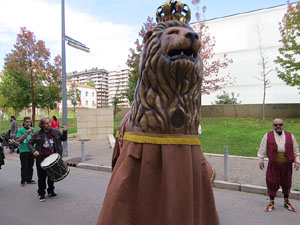 Fires 2018. 37a. Trobada de Gegants de Fires de Sant Narc&iacute;s. La cercavila