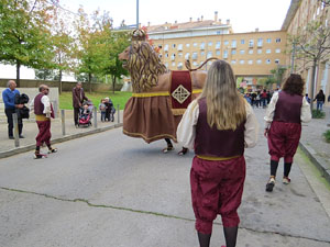 Fires 2018. 37a. Trobada de Gegants de Fires de Sant Narc&iacute;s. La cercavila