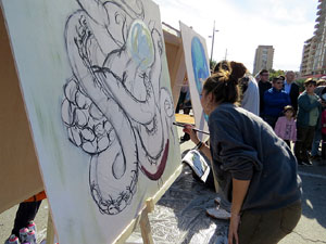 Fires 2018. Concurs d'Art Urb&agrave; 'Llu&iuml;ment' a la pla&ccedil;a Catalunya