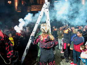 Fires 2018. Preg&oacute; a c&agrave;rrec de Diables de l'Onyar, que celebren el seu 30&egrave; aniversari