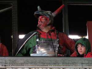 Fires 2018. Preg&oacute; a c&agrave;rrec de Diables de l'Onyar, que celebren el seu 30&egrave; aniversari