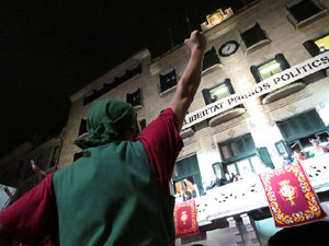 Fires 2018. Preg&oacute; a c&agrave;rrec de Diables de l'Onyar, que celebren el seu 30&egrave; aniversari