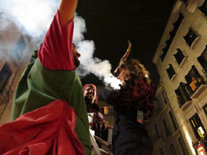 Fires 2018. Preg&oacute; a c&agrave;rrec de Diables de l'Onyar, que celebren el seu 30&egrave; aniversari