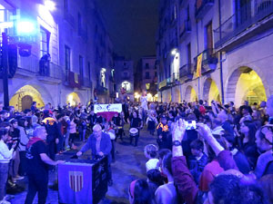 Fires 2018. Preg&oacute; de Fires. Entrada i ballades de capgrossos, gegants i far&agrave;ndula a la pla&ccedil;a del Vi