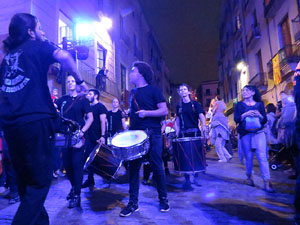 Fires 2018. Preg&oacute; de Fires. Entrada i ballades de capgrossos, gegants i far&agrave;ndula a la pla&ccedil;a del Vi