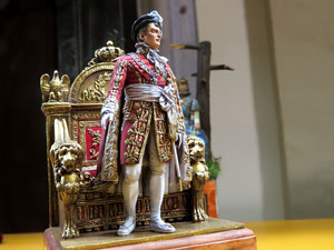 Fires 2018. Exposici&oacute; Soldat de Plom a l'esgl&eacute;sia de Sant Lluc