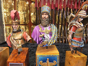 Fires 2018. Exposici&oacute; Soldat de Plom a l'esgl&eacute;sia de Sant Lluc