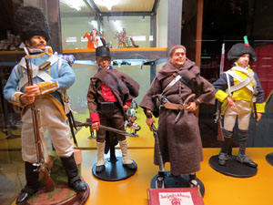 Fires 2018. Exposici&oacute; Soldat de Plom a l'esgl&eacute;sia de Sant Lluc