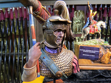 Fires de Girona 2018. Exposici&oacute; Soldat de Plom a l'esgl&eacute;sia de Sant Lluc