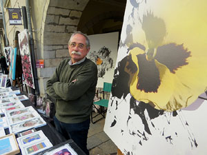 Fires 2018. Fira del Dibuix, la Pintura i la Fotografia a la Rambla de la Llibertat i la pla&ccedil;a del Vi, i Fira de l'Alimentaci&oacute
